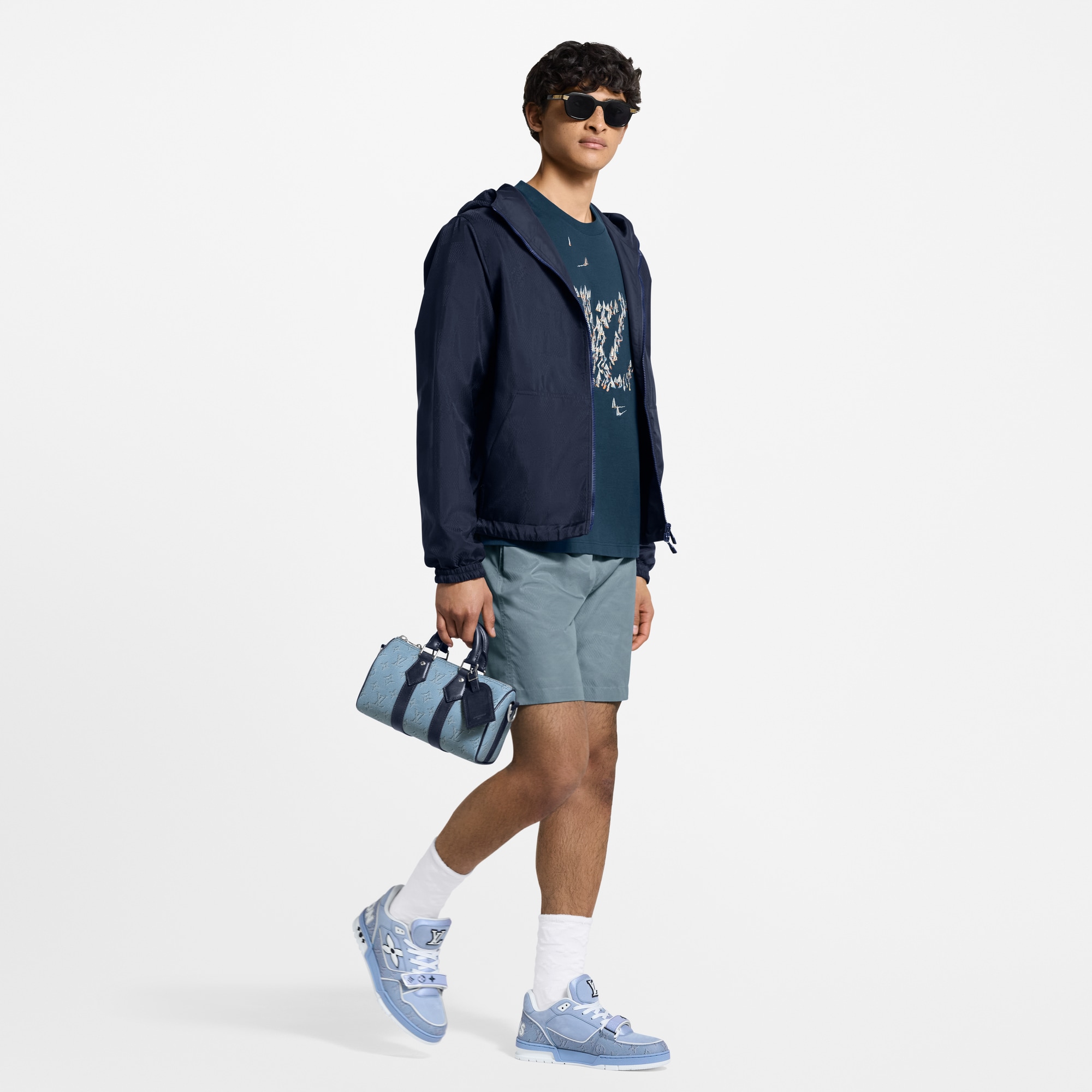 Embroidered Cotton T-Shirt - Men - Ready-to-Wear | LOUIS VUITTON ®